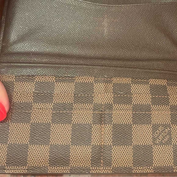 LOUIS VUITTON DAMIER EBENE TRIFOLD WALLET - Picture 5 of 16